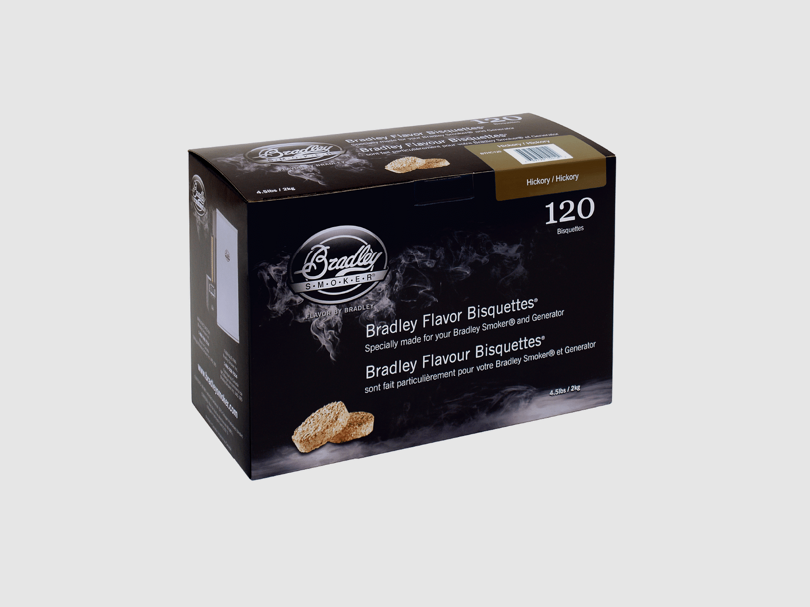 Bradley Briketts Hickory 120 Stück