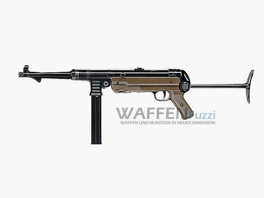 Legends MP Subfusil Alemán de Metal Completo CO2 Calibre 4,5mm BB de Acero