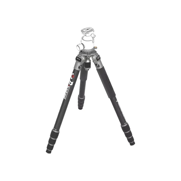 Kohlenstofffaser-Stativ Rohr 34mm 4 Sektionen von 64 bis 170cm VECTOR ROKSTAD, Bild 9 von 9