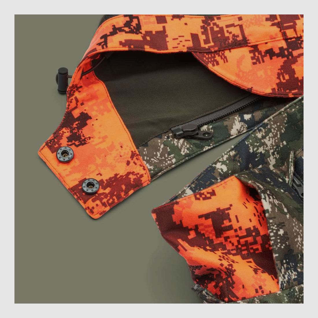 Skjold Ask Jacke orange, Bild 4 von 5