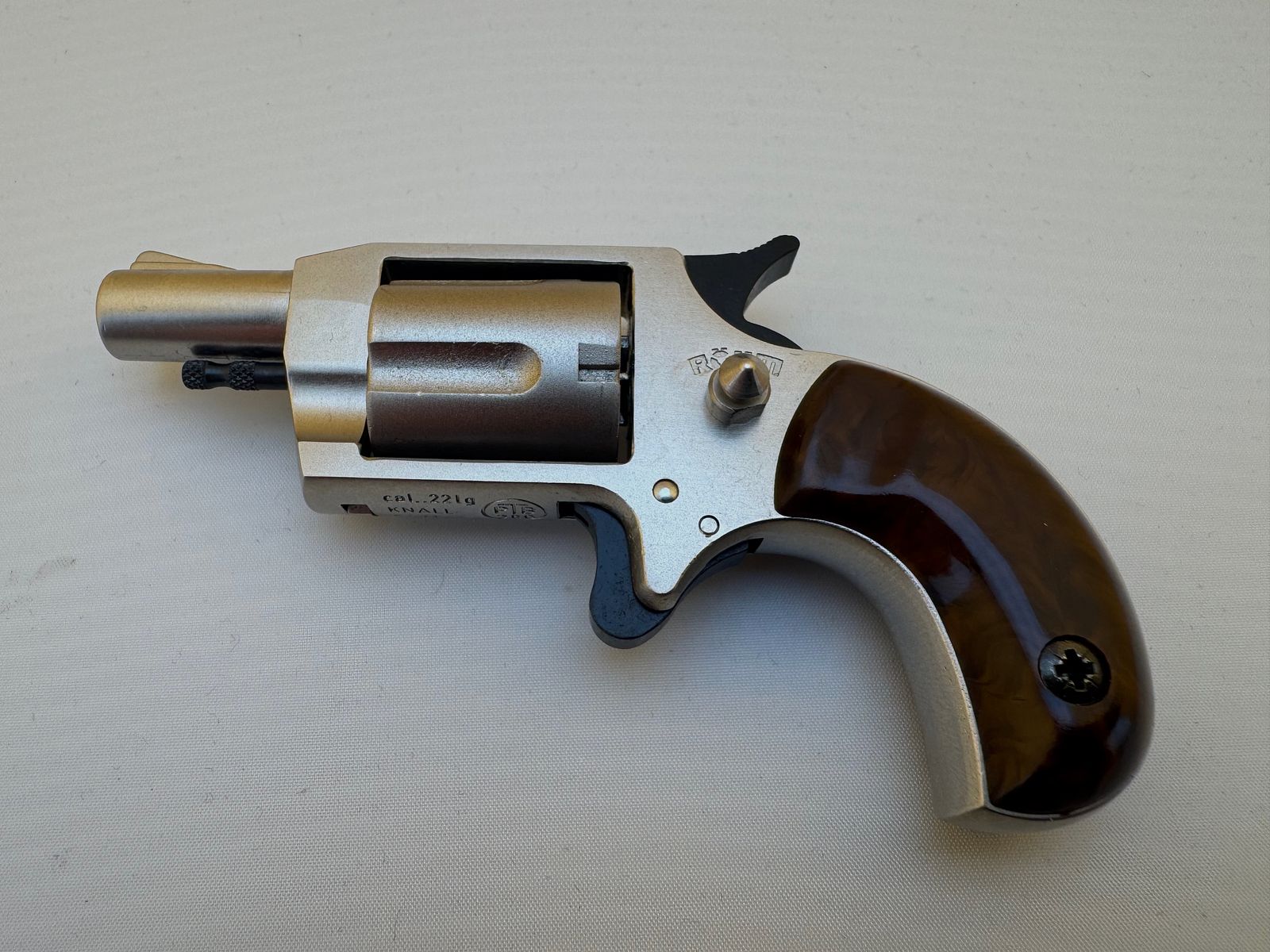 Röhm Little Joe  mit Gürtelschließe - PTB 380 -  Kaliber .22 lang Knall