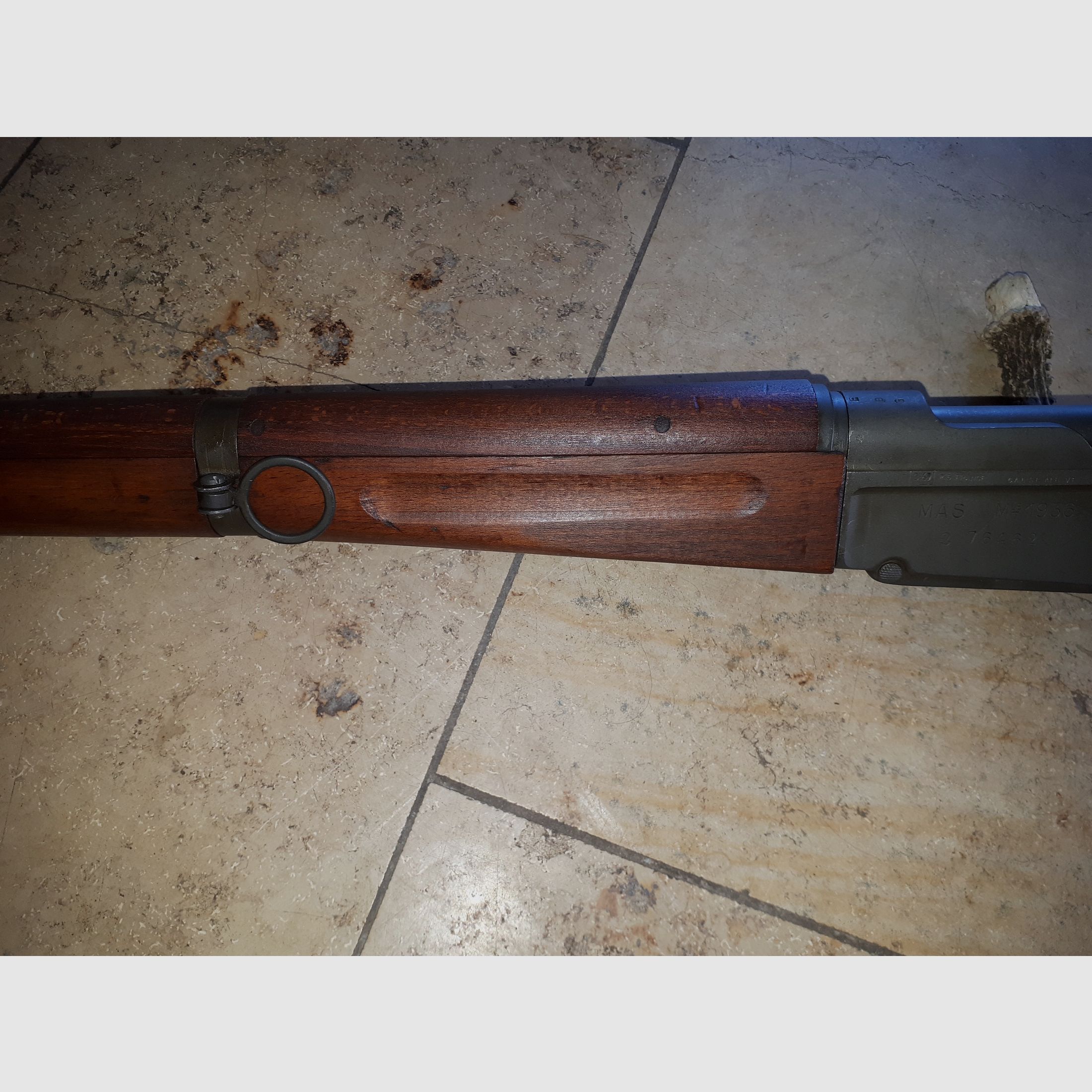 Modello MAS 1936, caricatore singolo, calibro 7,62x 54.