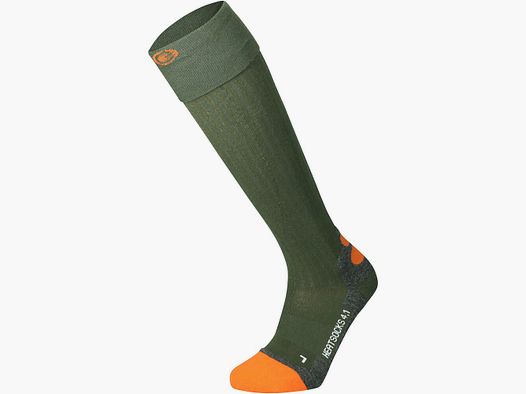 Lenz Para skarpet grzewczych 4.1 Toe Cap® (Zielony/pomarańczowy, rozmiar 39-41)