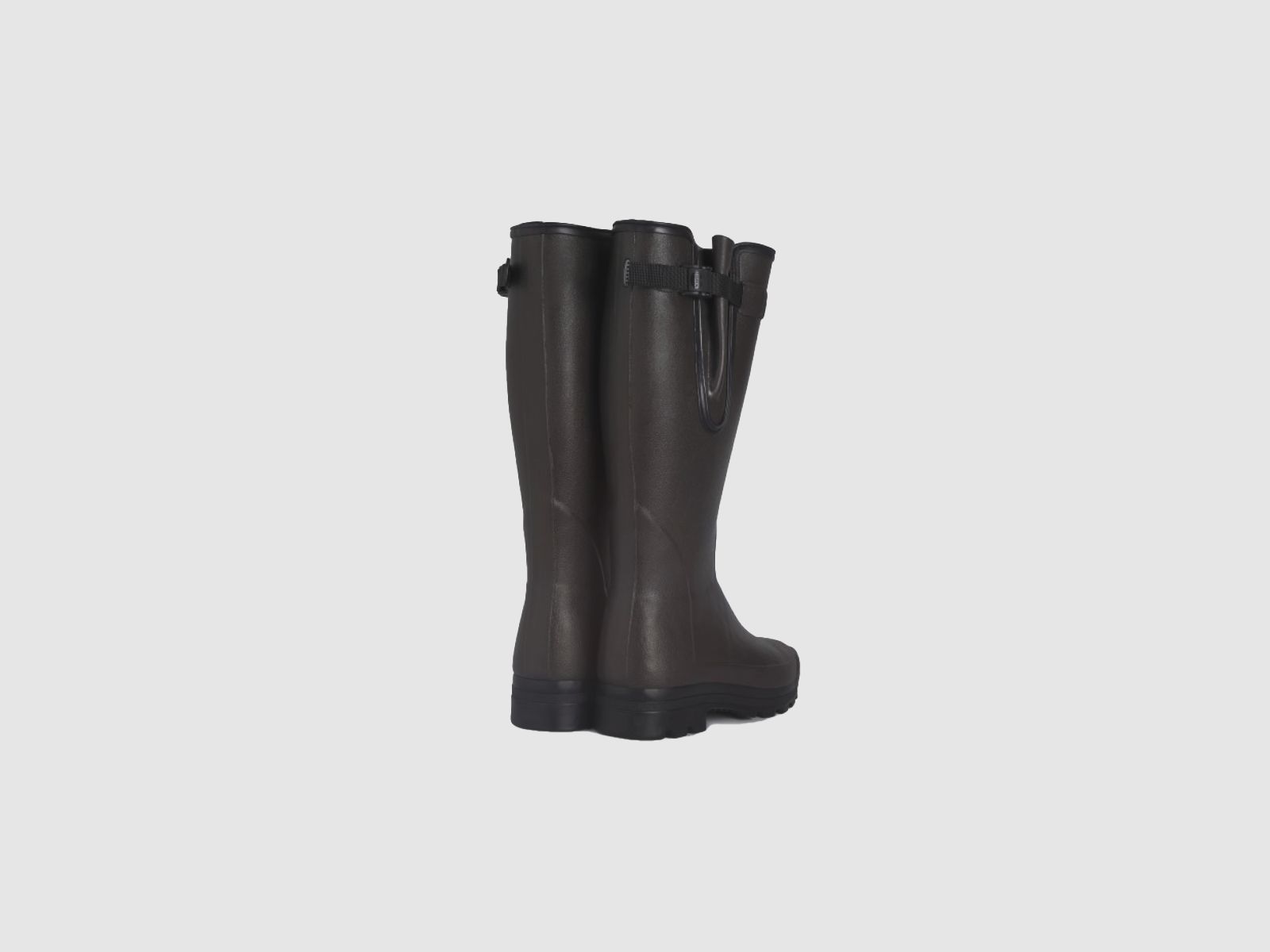 LE CHAMEAU Vierzonord Herrenstiefel mit Neoprenfutter Marron Fonce