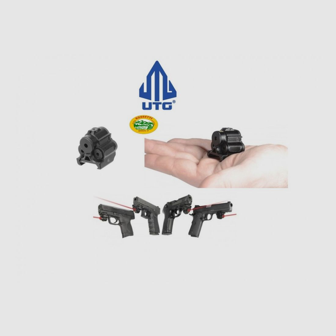 LEAPERS UTG Laser rot SUB-COMPACT - SCP-LS200