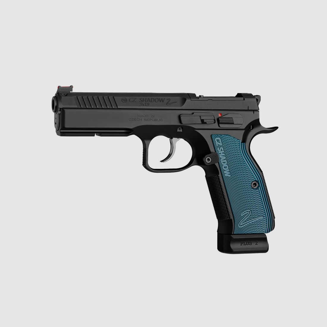 CZ Shadow 2 blauw Optic Ready 9mmLuger