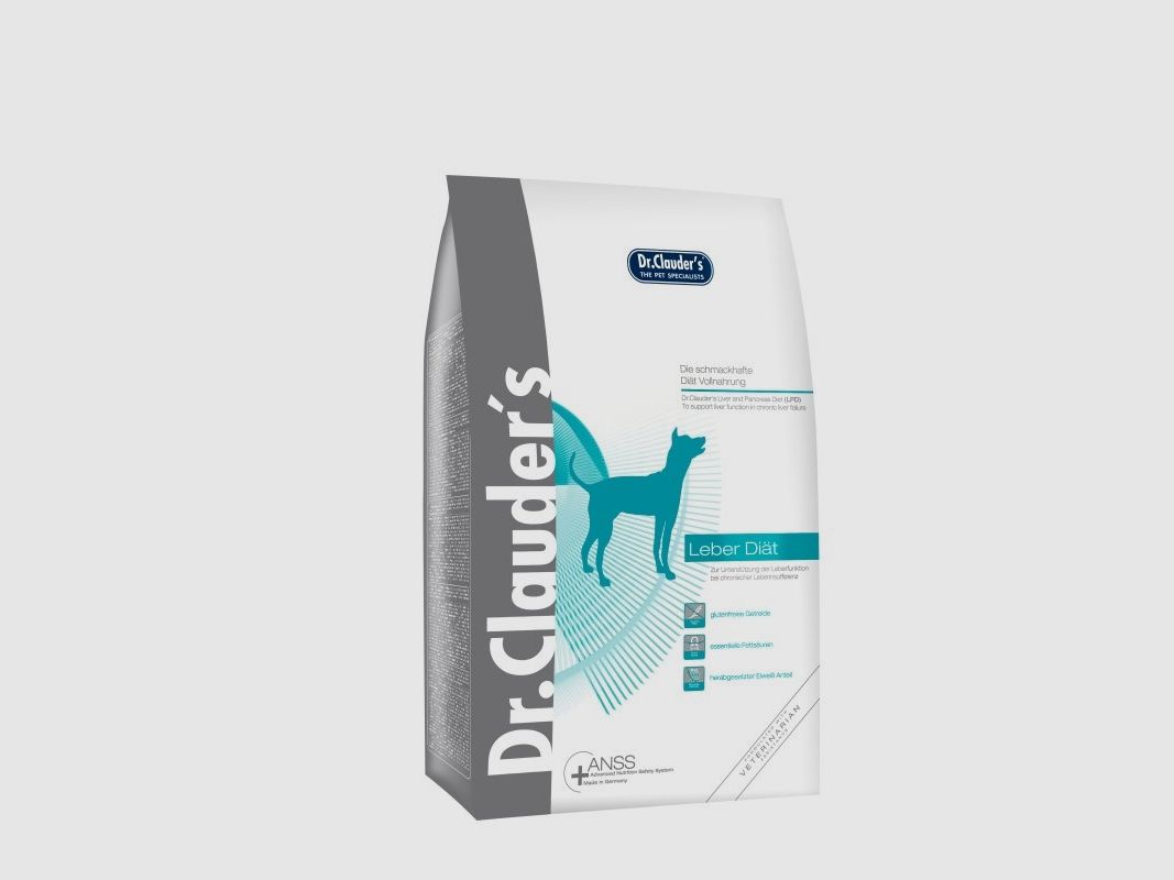 Dr.Clauder´s Hunde Trockenfutter Diät LPD Leberdiät 1kg