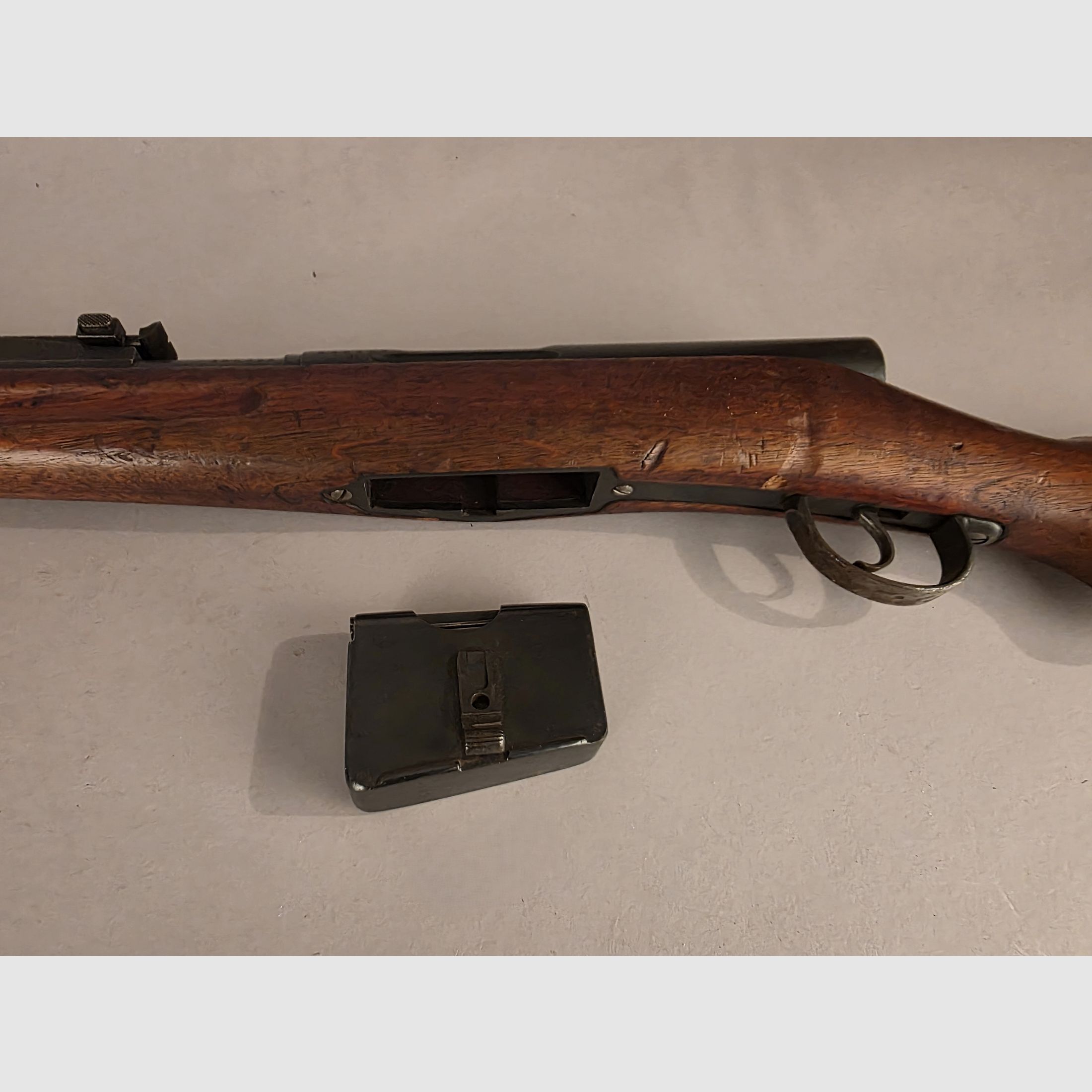 ORIGINAL 6-Schuss Magazin Schweizer Ordonnanzkarabiner Schmidt Rubin K31