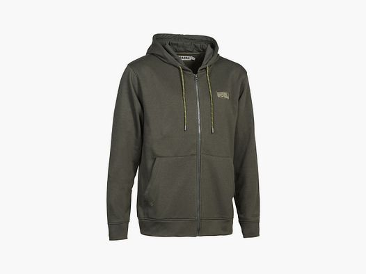 Zipper-Sweatshirt Camo Forest