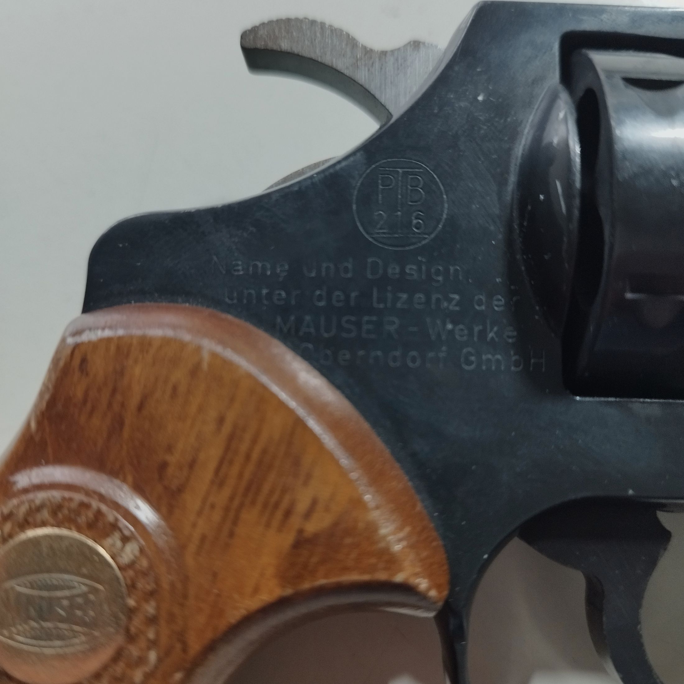 Mauser Schreckschuss Revolver K 50 Kaliber 9 mm RK (.380 Knall)