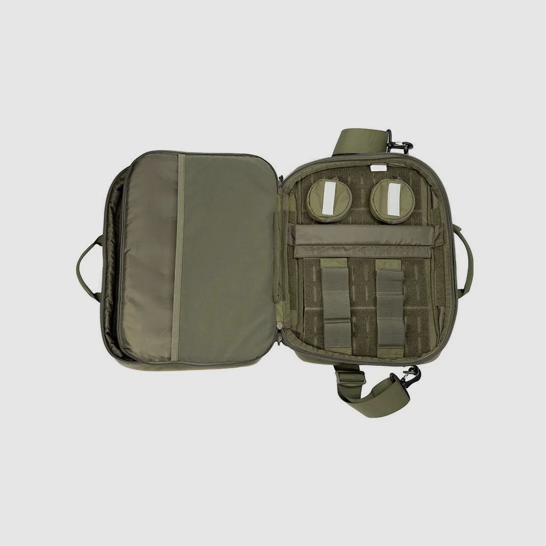 GLOCK Executive Gear Bag – Olive – CORDURA® 700D – 40×28×10 cm – 360° gepolstert – MOLLE/Klett