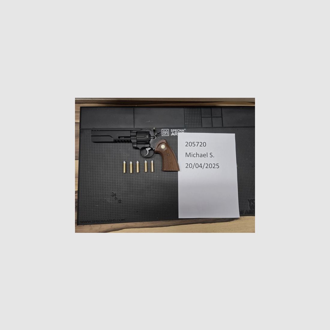 King Arms .357 Python 6 Zoll Evil-Killer Gas-Revolver 6mm BB Airsoft