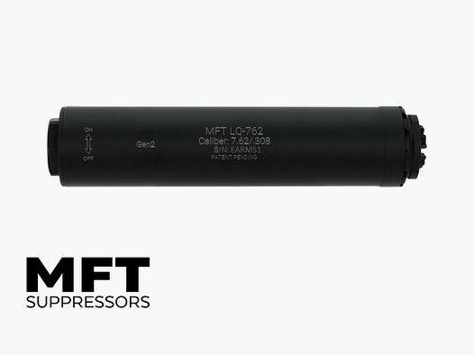 MFT LQ-762 Gen2 Suppressor 7.62/9mm BLK