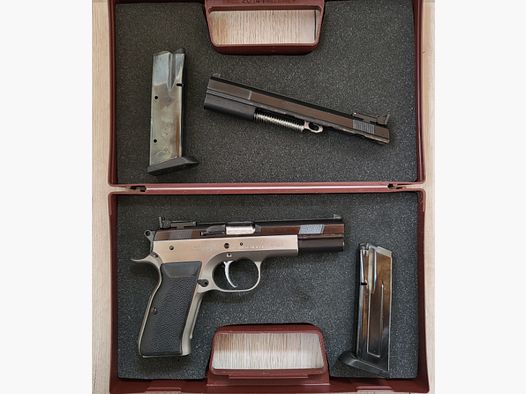 Tanfoglio Ultra Match en calibre 45 ACP con sistema intercambiable 9x19 5 pulgadas