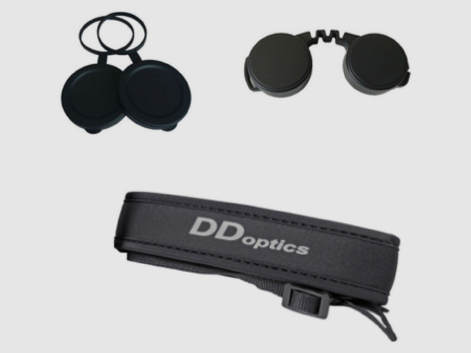 DDoptics 440120033 Fernglas Kolibri 8x33 Gen3 grün mit Tasche und Trageriemen