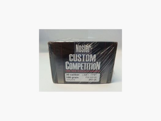 NOSLER C30 GR 168 HPBT QT 250