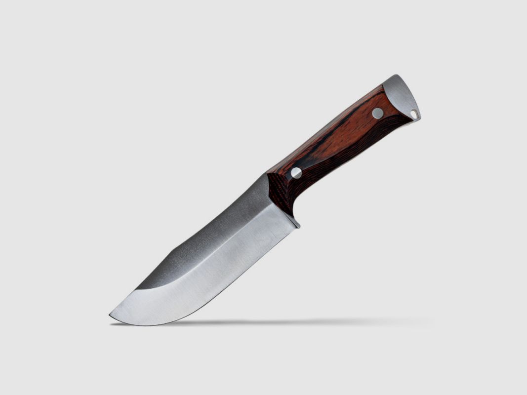MESSER WILDSTEER KODIAK-H PAKKAWOOD COCOBOLO GEBÜRSTETE Klinge, Bild 1 von 3