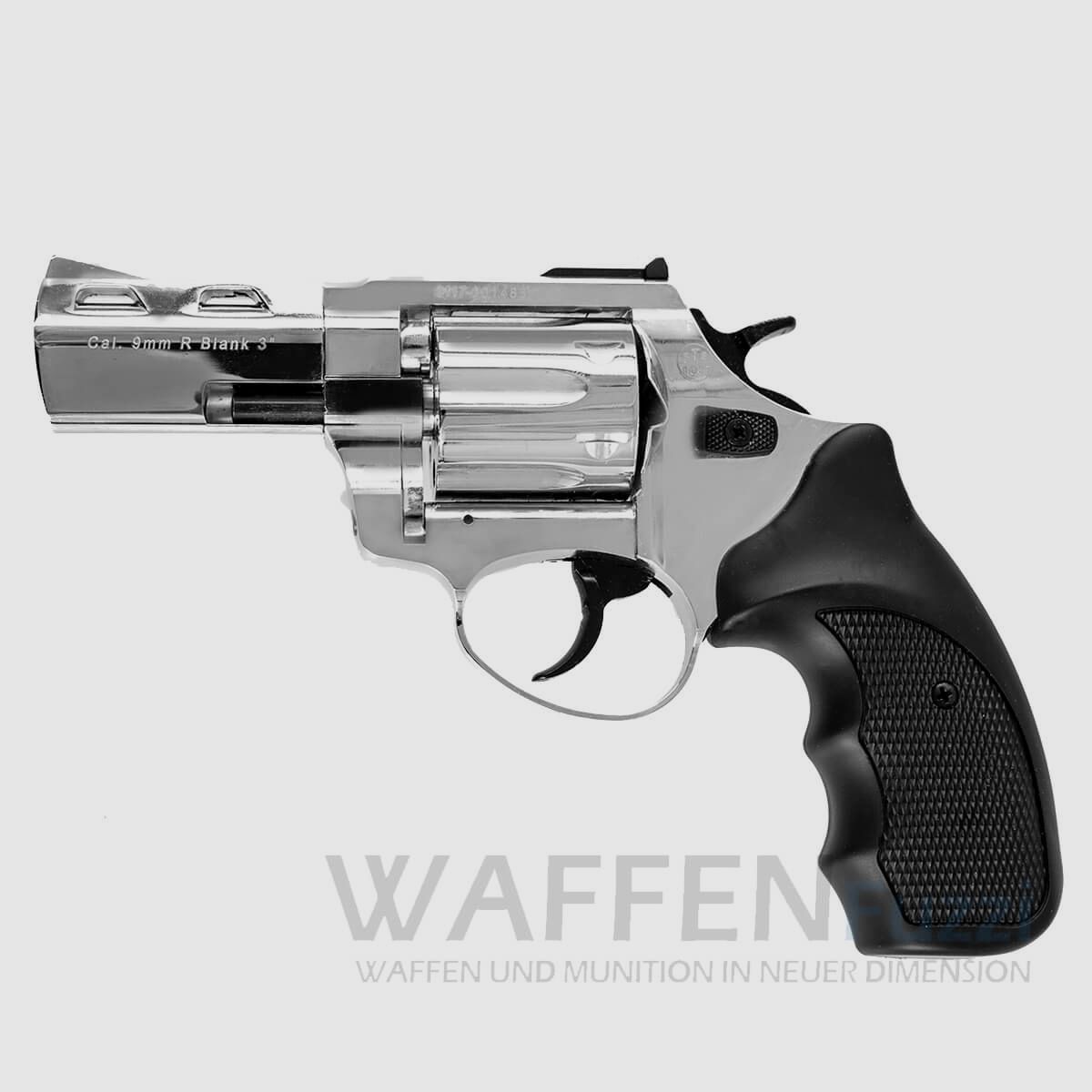 Zoraki R2 schreckschusswapen chroom 3 inch kaliber 9mm