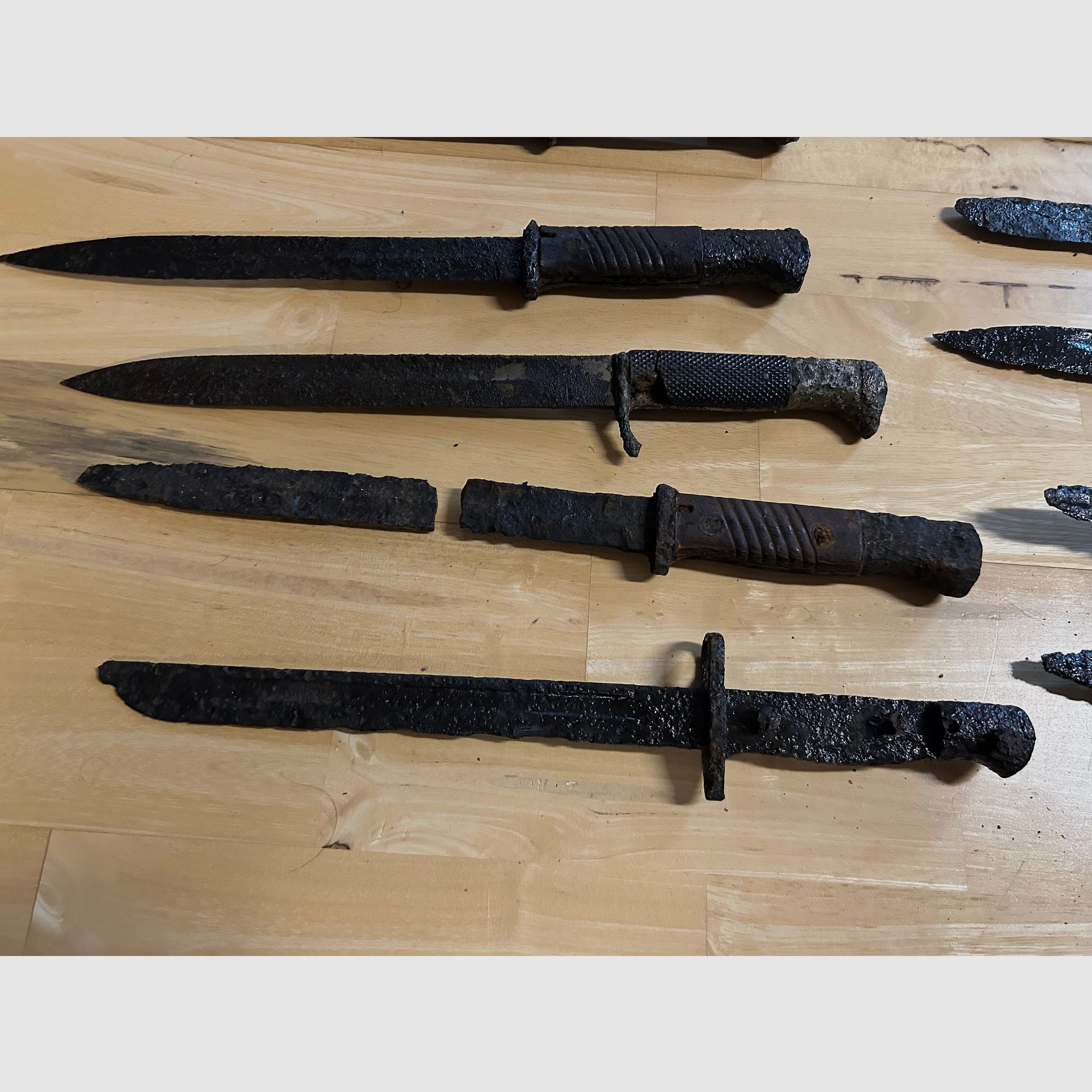 XXL Kovolut Bajonette 2. Weltkrieg WW2 Bodenfunde