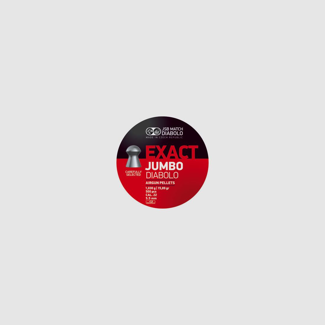 JSB Diabolo Jumbo Exact RS 5,52mm 500 STK