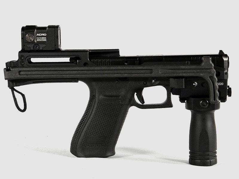 B&T USW GLOCK stock for GLOCK 17 / 19 / 45 (with rail)