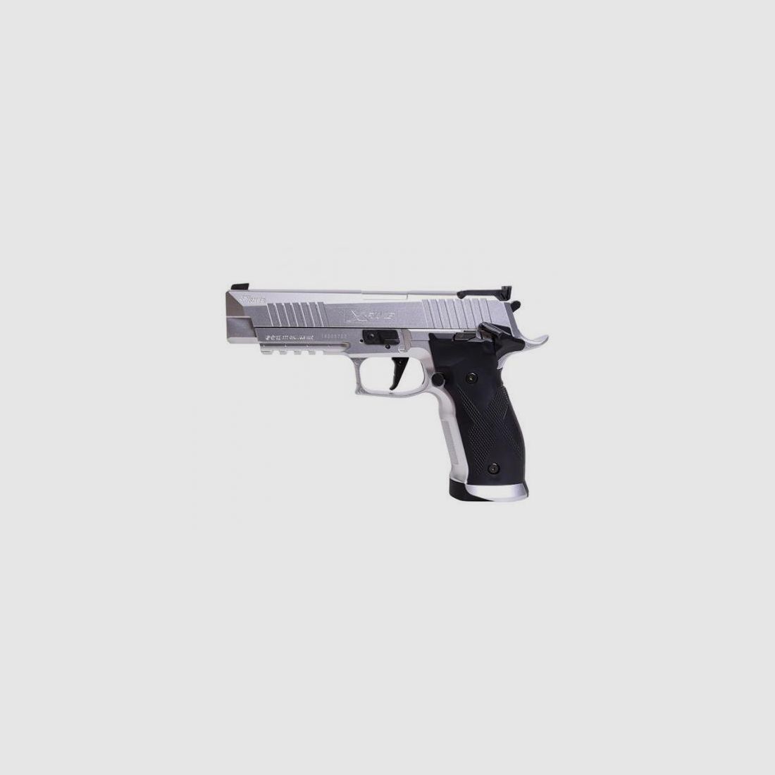 SIG Sauer X-Five 4,5mm Blow Back plata pistola de aire