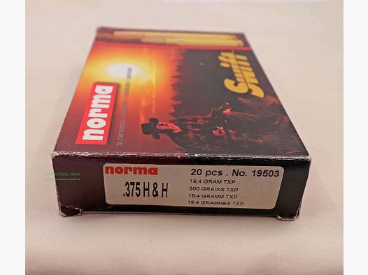 Norma rifle cartridges