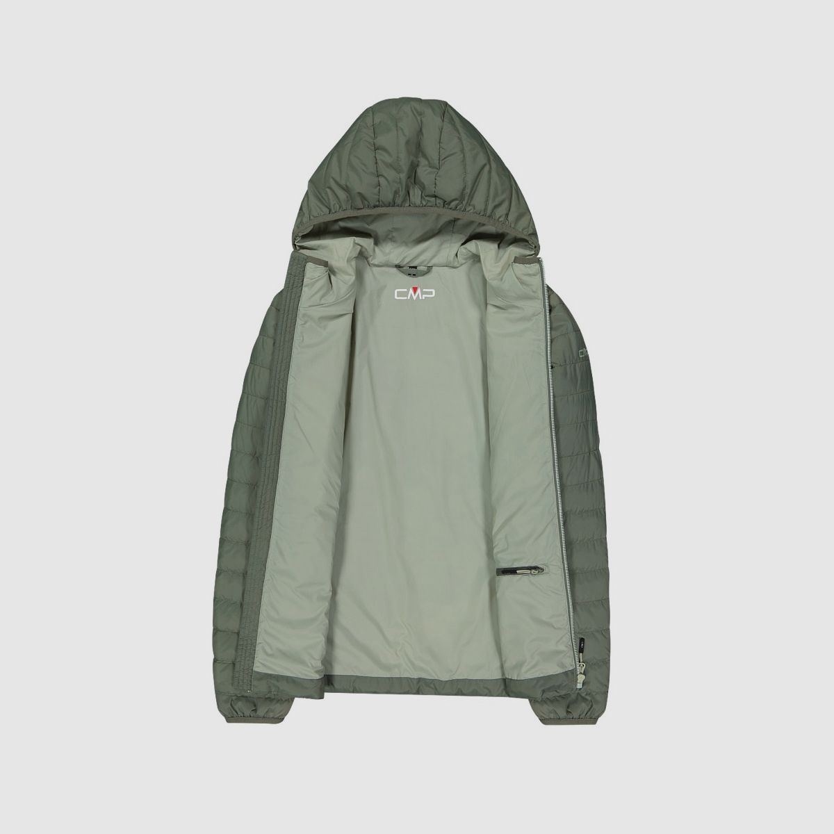 CMP Wattierte Steppjacke mit Kapuze für Damen