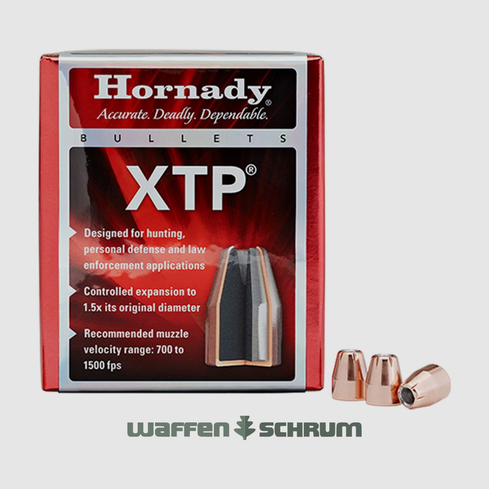 Hornady XTP 1.3g - 20gr. .17HMR