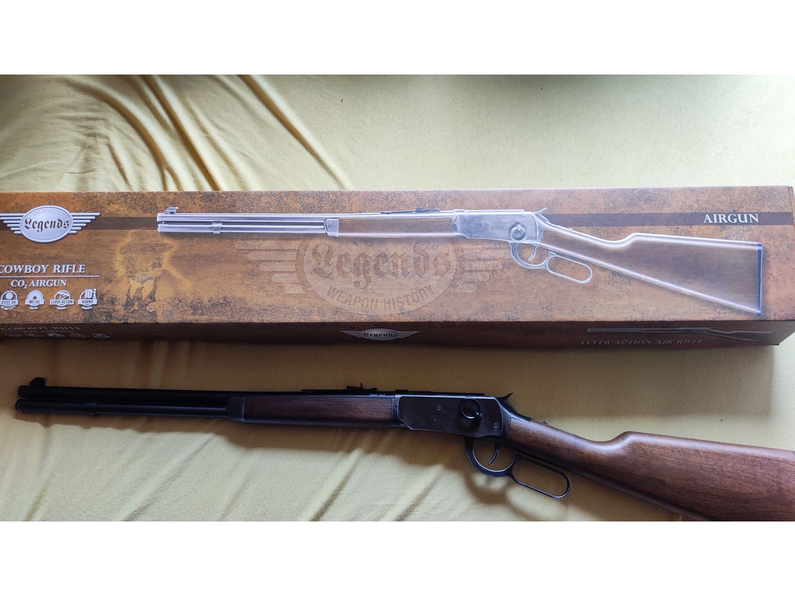 UMAREX Legends Cowboy Rifle CO2-Gewehr 4,5 mm BB  - unbenutzt NEU