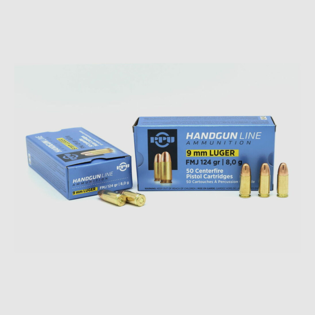 PPU Prvi Partizan	 FMJ 124gr (8g)