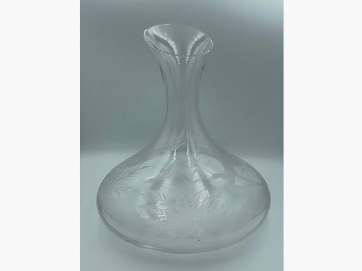 Decanter – Vero Cristallo – Incisione di Anatra 1,3l
