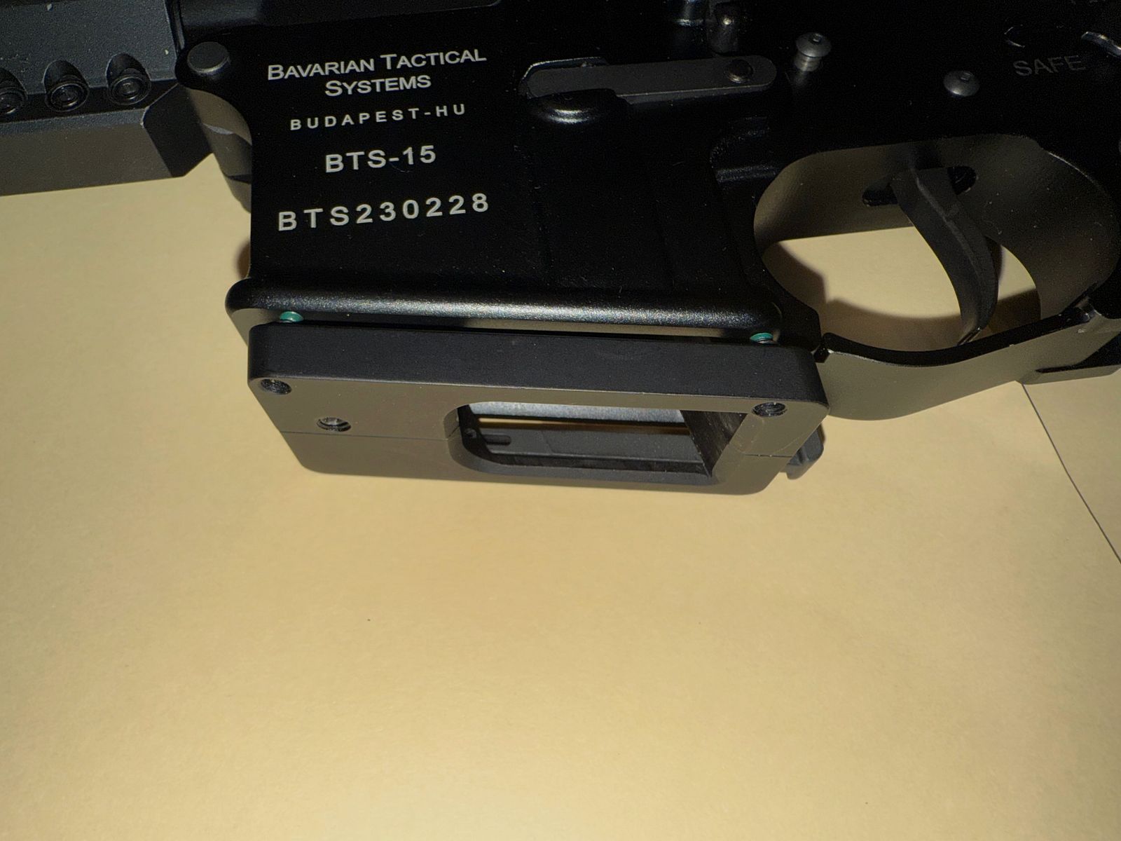 BAVARIAN TACTICAL  BTS-15 AR15 Halbautomat 9mm TOP