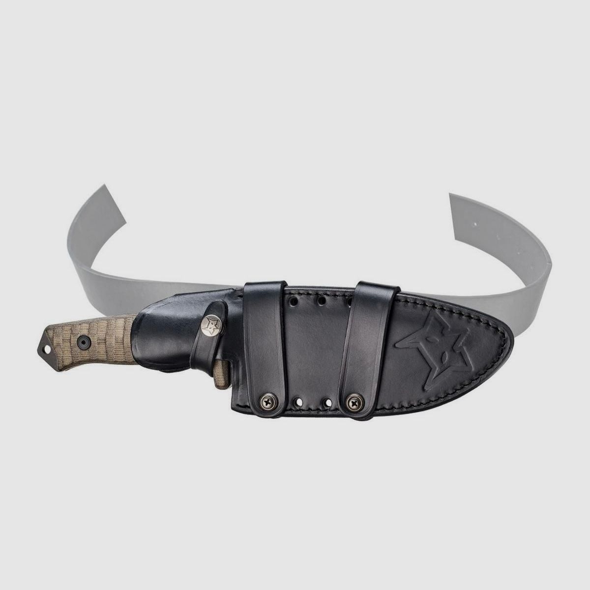 Fox Knives Bushman FX-609 OD Green Olive Outdoor Knife, image 6 of 8