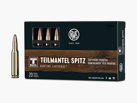 RWS TMS 3,24g/50grs à20 .222 Rem