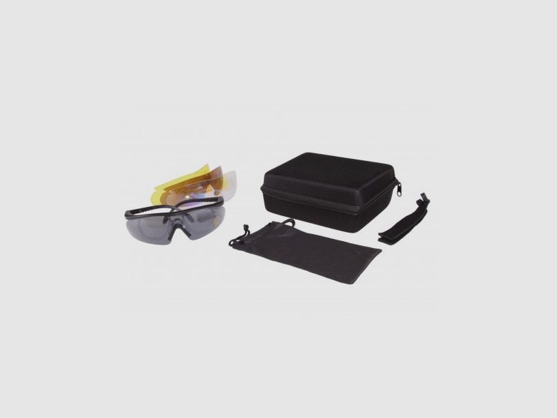 DELTA TACTICS Ballistische Brille Farbe Schwarz, Bild 1 von 2