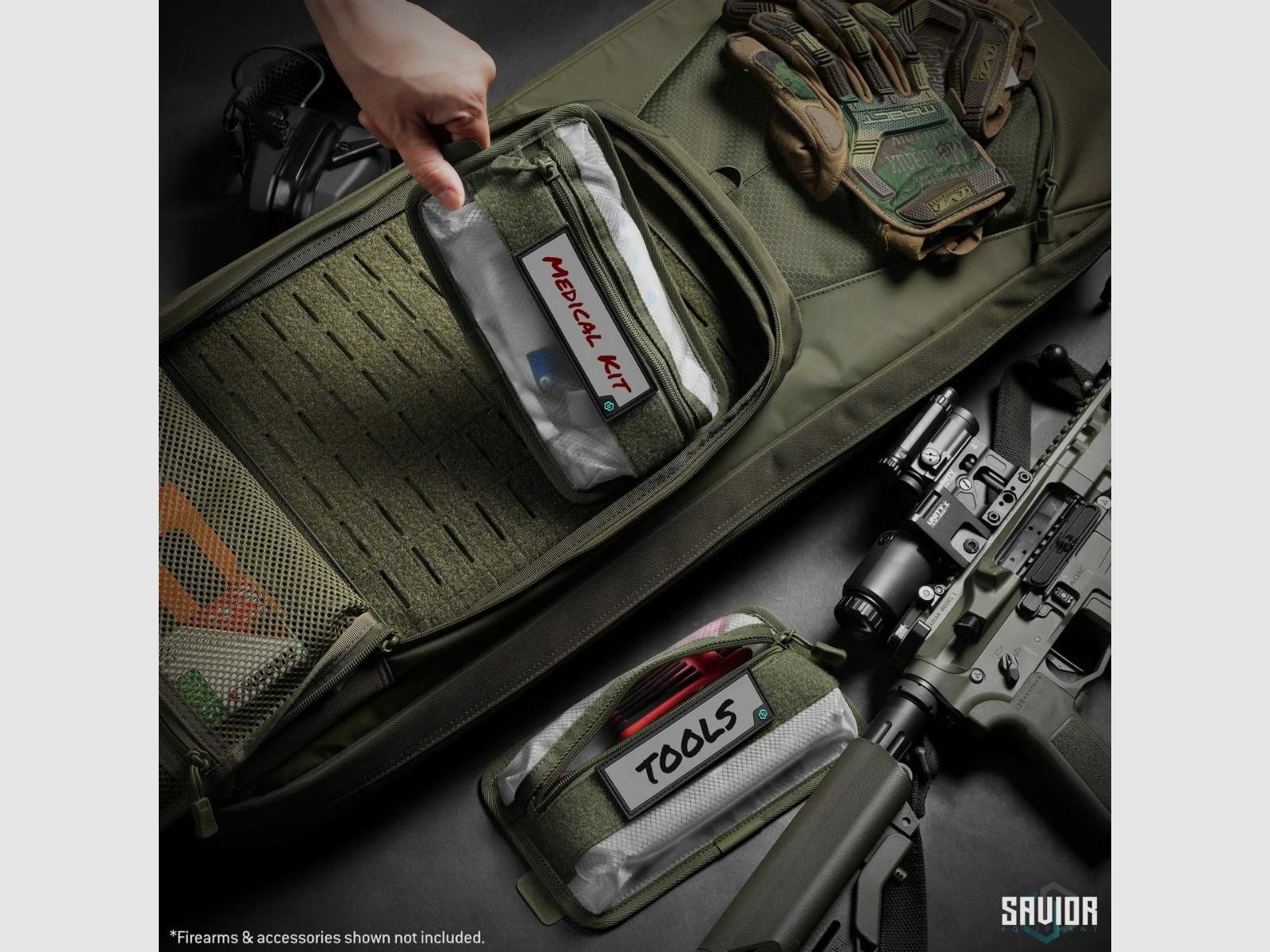 Savior - Pouch Core 9x5 2er-Pack - Grau - SP-LCORE9X5-2P-GS, Bild 3 von 6