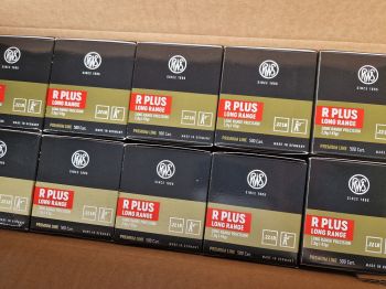 RWS .22 LR R PLUS Long Range 2.8g 43gr 50 pcs.