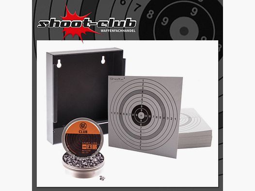 xxx Set: Piège à balles + 120 cibles + RWS CLUB