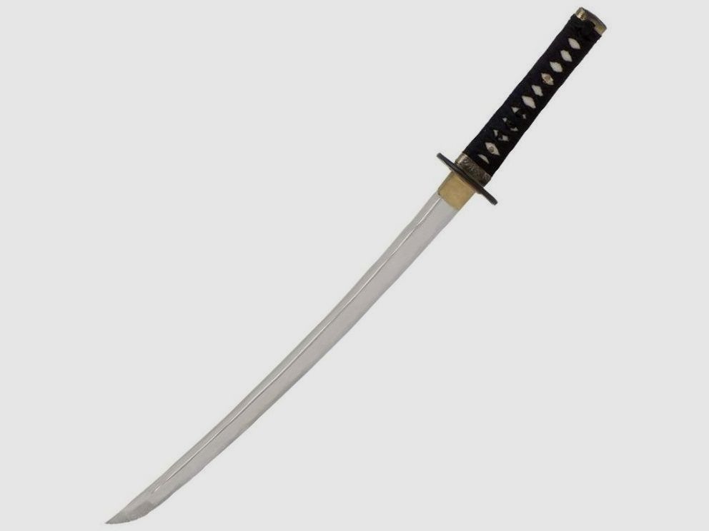 Samuraischwert John Lee Zaza Iaito Wakizashi Bambus kurz