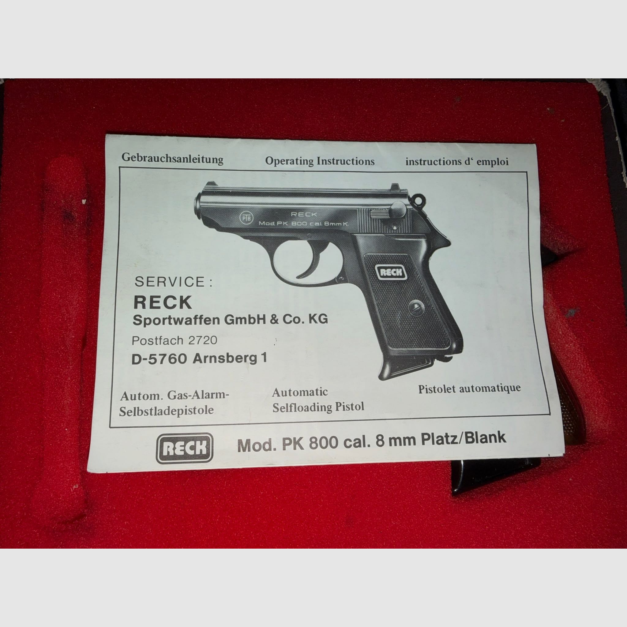 Reck PK800