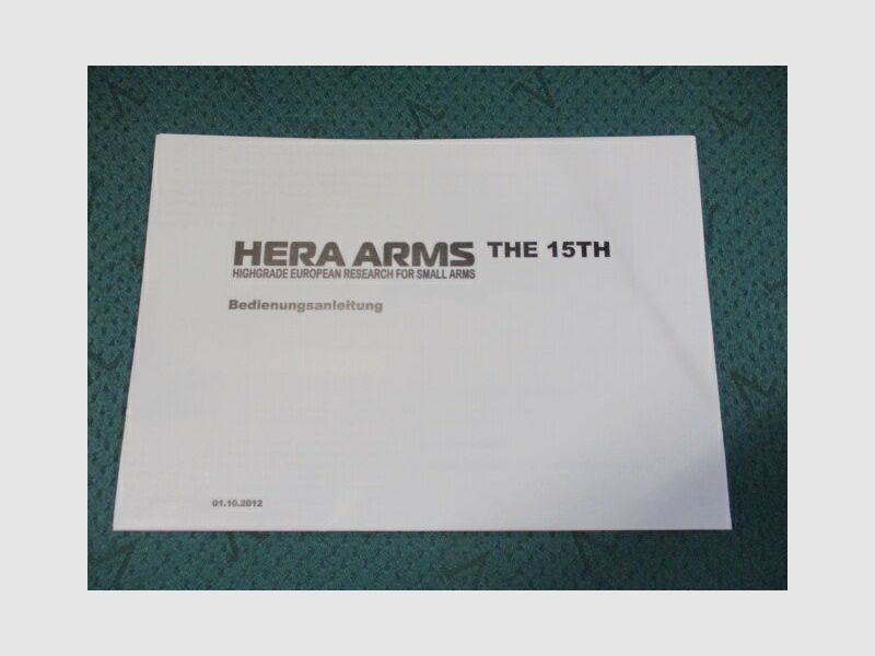 Selbstladebüchse .223 Rem, Hera The15, sportlich zugelassen mit ZF The15