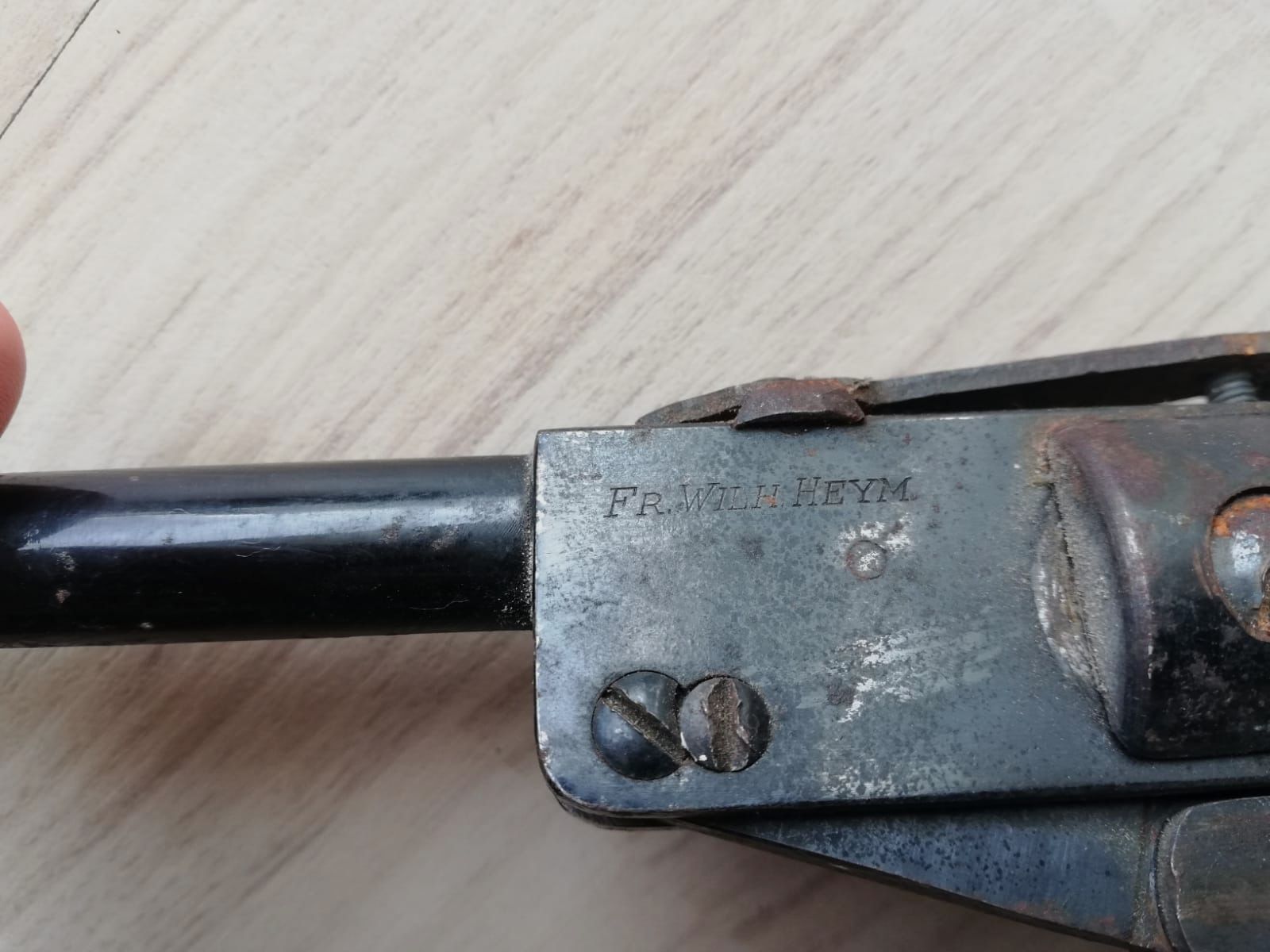 Heym Luftgewehr – frühe Nachkriegsfertigung (ca. 1950er Jahre, 101-nahe Serie) – seltene Kleinserie