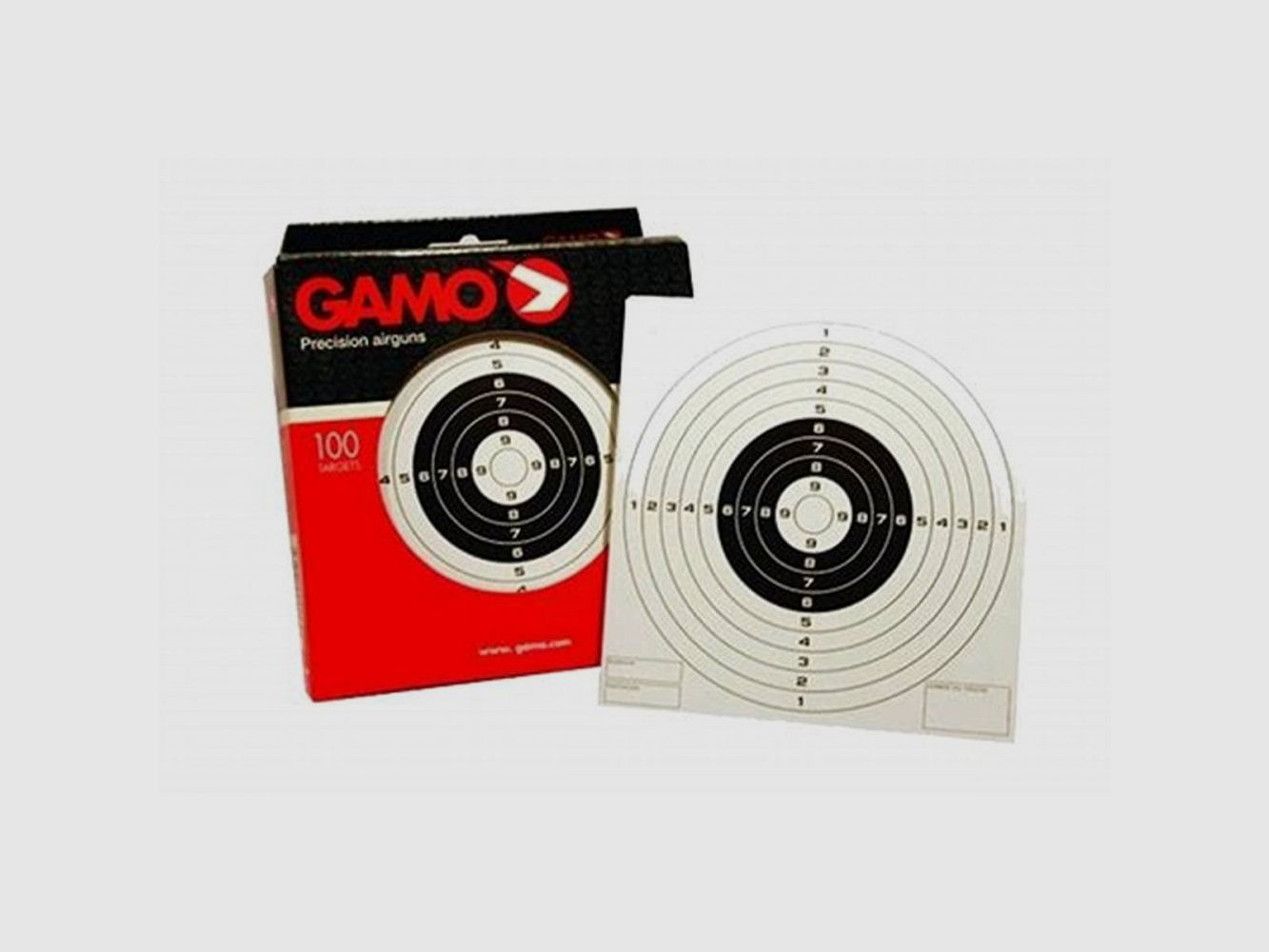 PACK OF 100 TARGETS 15 X 15 CM, image 2 of 3