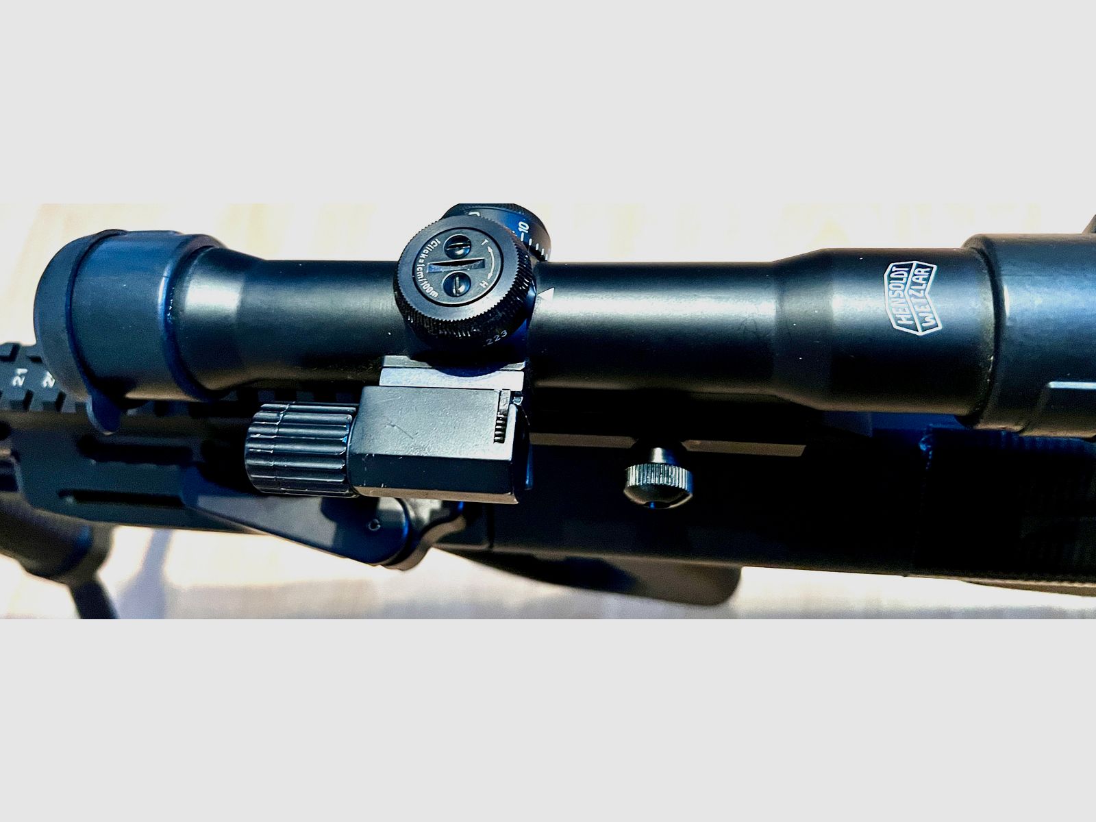 Steyr AUG reference weapon for sight test article - precision conversion prepared for sports use. (Alternative to Schmeisser, Hera, HK MR223, HK243, AR15, OA 15, Savage, DAR, Brunk, LDT)