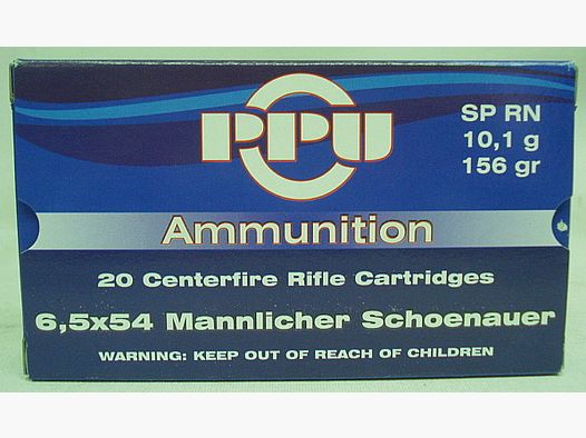 6,5x54MaS. SP - 10,1g/156gr (a20)#A-027