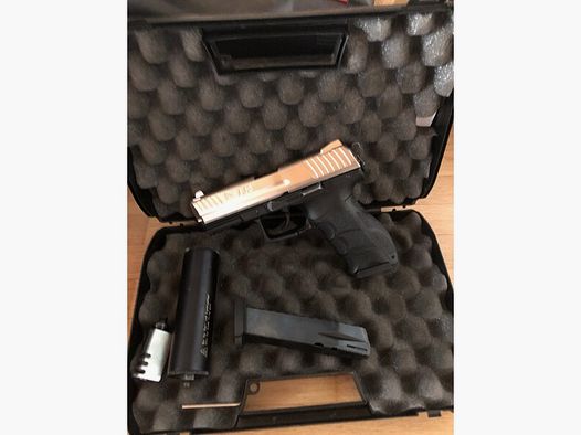 HK P30 Schalldämpfer Mfd und Zusatz Magazin