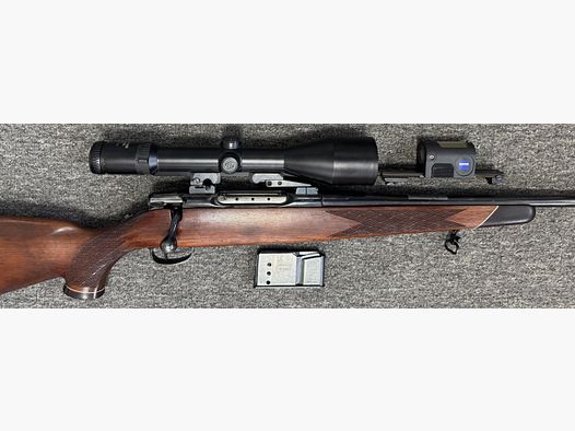 Sauer 80 z Zeiss 3-12x56 i Zeiss Z-Point, M14x1