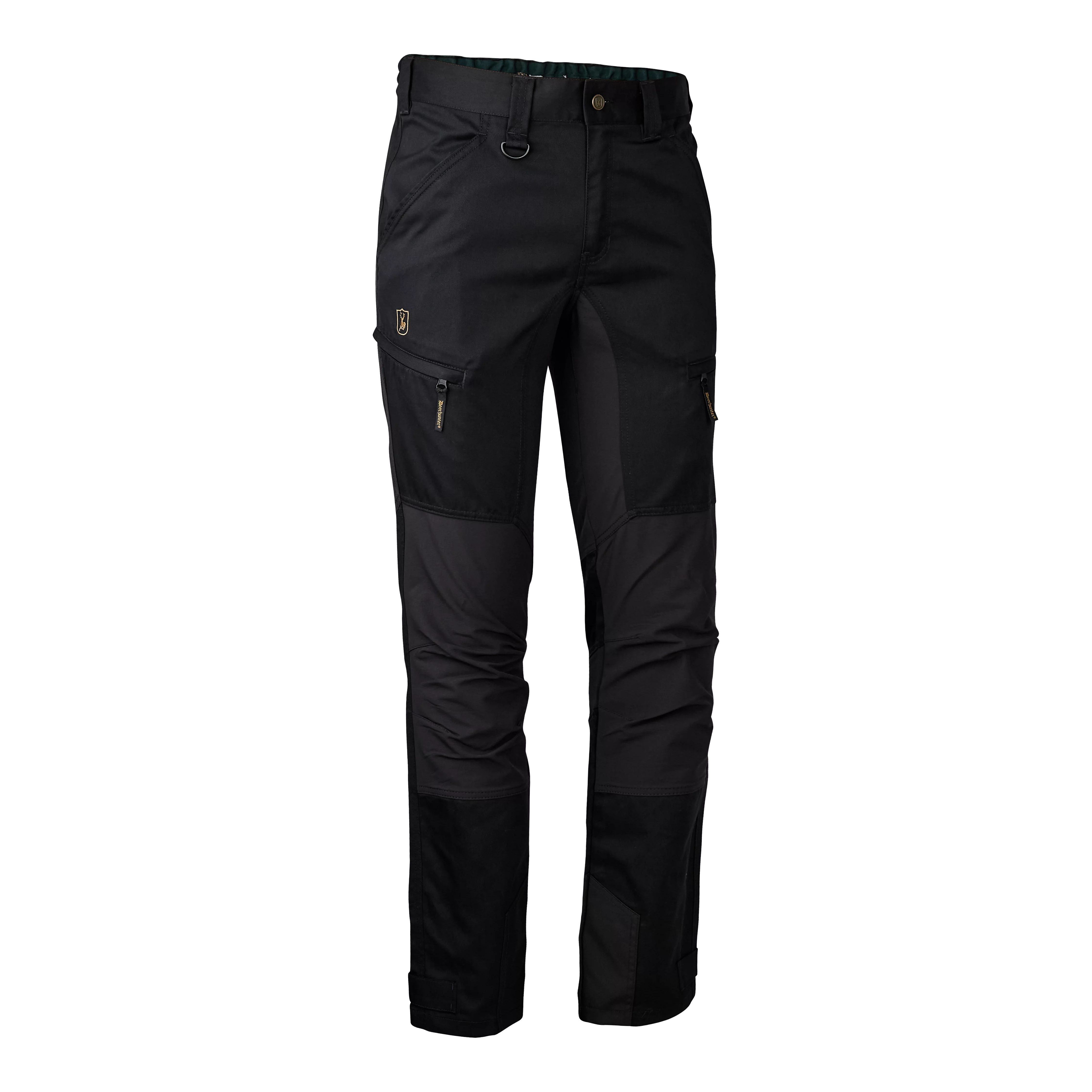 Rogaland stretchbroek met contrast - Black, afbeelding 4 van 5