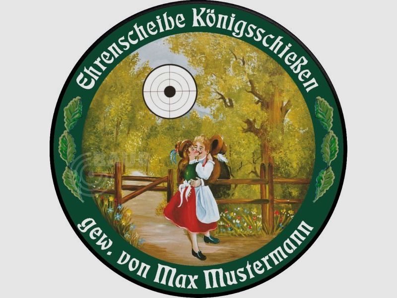 Schützenscheibe ECO-LINE Motiv 069